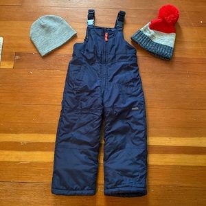 Snow pants (overalls) size 4